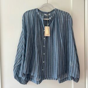 Doen blouse in Riviera stripe
